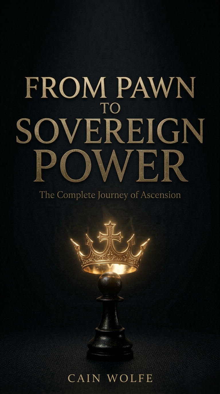 From Pawn to Sovereign Power — Dark Psychology Book by Cain Wolfe